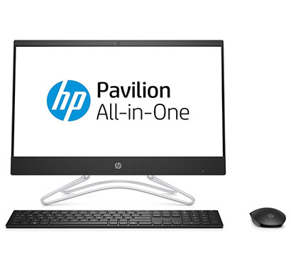 hp pavilion 22-c0019il all-in-one desktop (intel core i3-8130u/ 8th gen/ 4gb ram / 1tb hdd/ dos/ dvdrw/ 21.5 inch screen/ integrated graphic/ wireless keyboard mouse) black